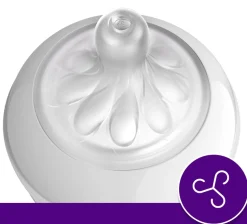 Philips Avent zestaw 5 butelek natural response + smoczki SCD838/12