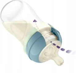 Philips Avent zestaw butelka + smoczek natural response nighttime SCD838/17