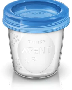 Philips Avent zestaw pojemników do przechowywania pokarmów + łyżeczka SCF721/20
