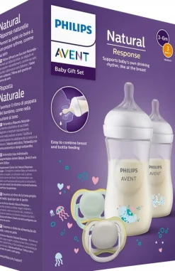 Philips Avent zestaw prezentowy natural response butelki SCD837/11