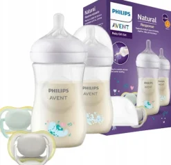 Philips Avent zestaw prezentowy natural response butelki SCD837/11