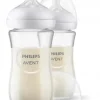 Philips Avent zestaw 2x szklana butelka do karmienia natural response