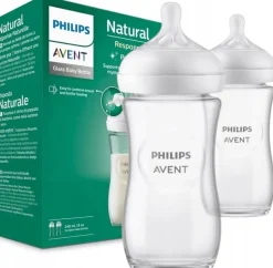 Philips Avent zestaw 2x szklana butelka do karmienia natural response