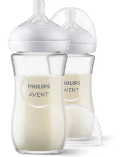 Philips Avent zestaw 2x szklana butelka do karmienia natural response