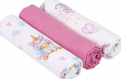 Pieluchy muślinowe pieluszki premium zestaw 3szt 60x75cm Babymam