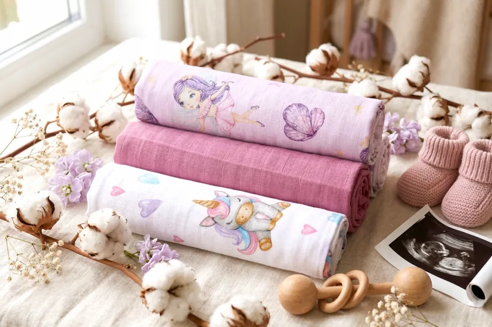 Pieluchy muślinowe pieluszki premium zestaw 3szt 60x75cm Babymam