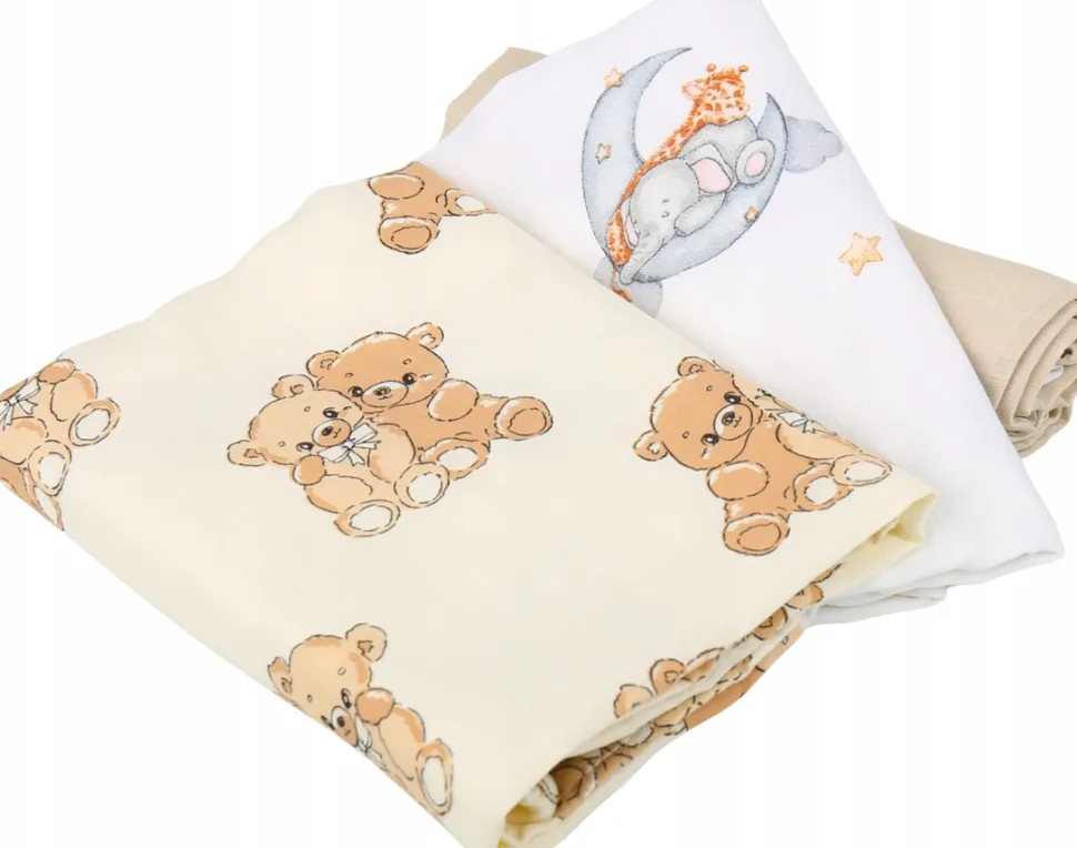 Pieluchy muślinowe pieluszki premium zestaw 3szt 60x75cm Babymam