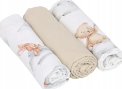 Pieluchy muślinowe pieluszki premium zestaw 3szt 60x75cm Babymam