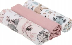 Pieluchy muślinowe pieluszki premium zestaw 3szt 60x75cm Babymam
