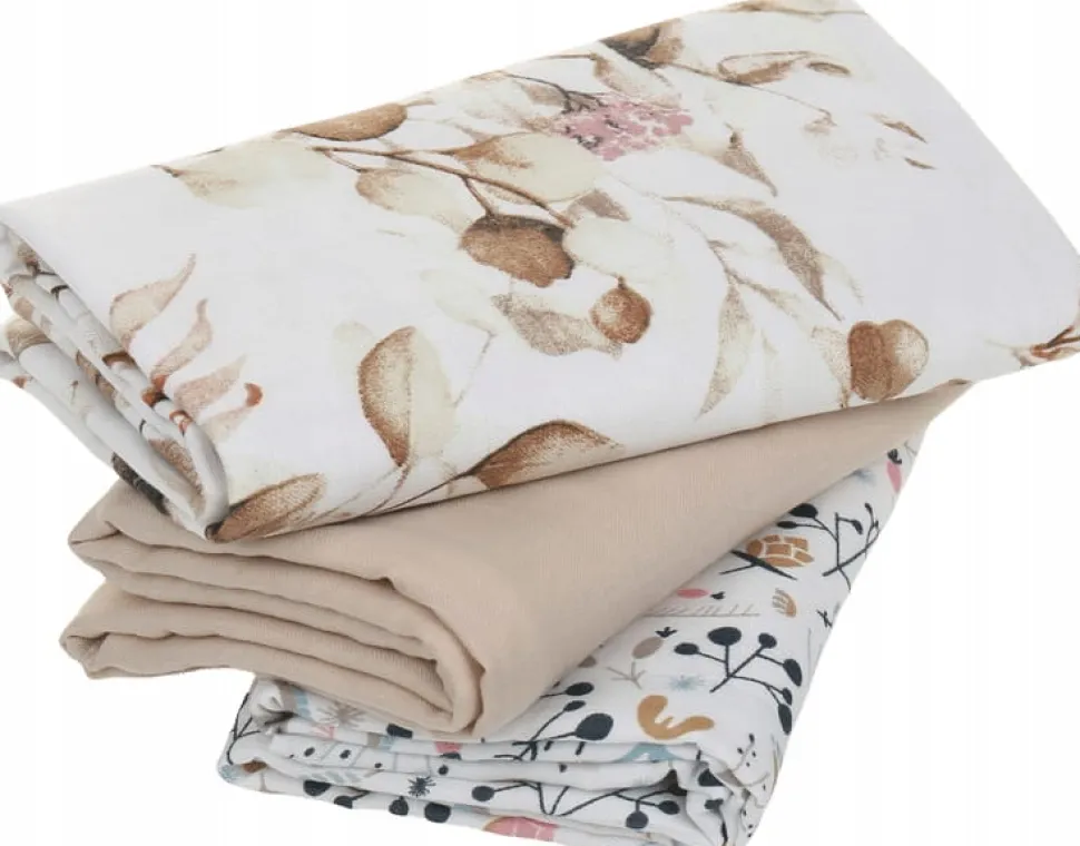 Pieluchy muślinowe pieluszki premium zestaw 3szt 60x75cm Babymam