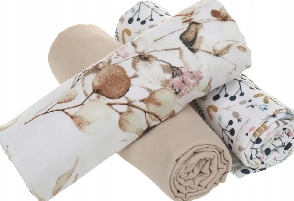Pieluchy muślinowe pieluszki premium zestaw 3szt 60x75cm Babymam