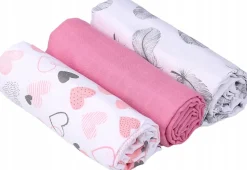 Pieluchy muślinowe pieluszki premium zestaw 3szt 60x75cm Babymam