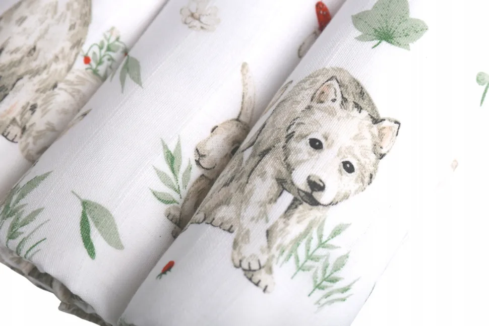 Pieluchy muślinowe pieluszki premium zestaw 3szt 60x75cm Babymam
