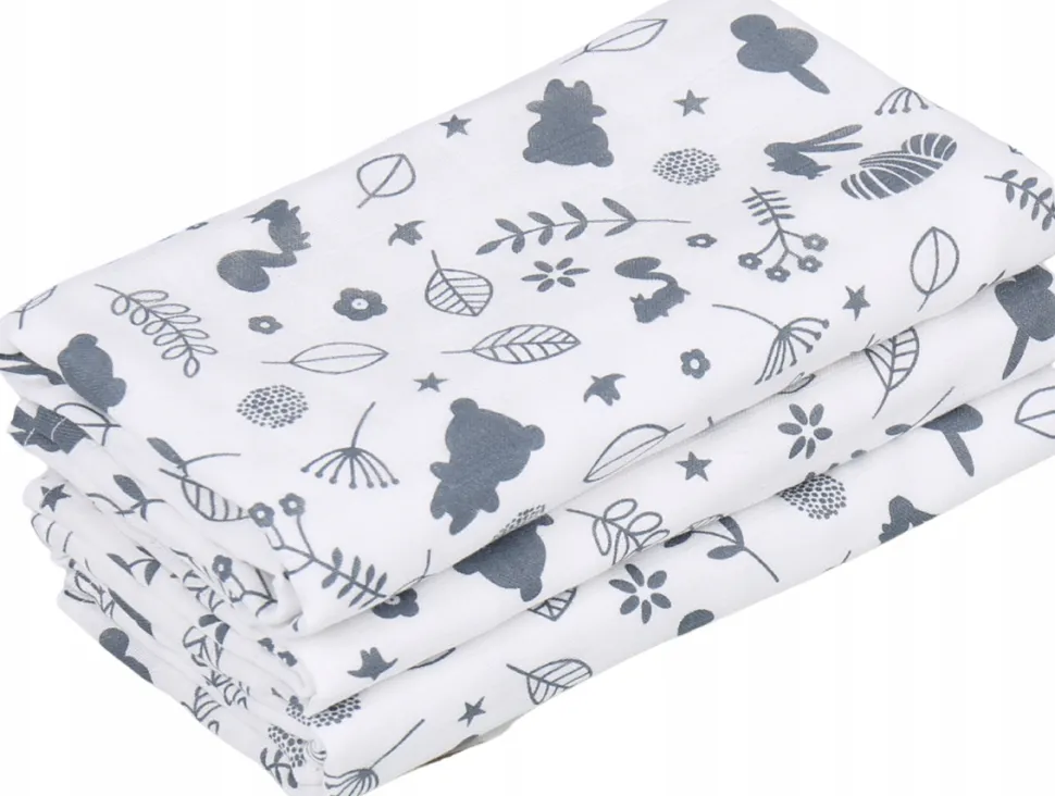 Pieluchy muślinowe pieluszki premium zestaw 3szt 60x75cm Babymam