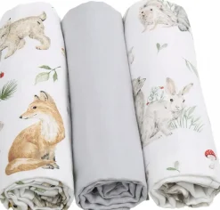 Pieluchy muślinowe pieluszki premium zestaw 3szt 60x75cm Babymam