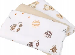Pieluchy muślinowe pieluszki premium zestaw 3szt 60x75cm Babymam