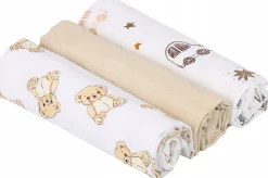 Pieluchy muślinowe pieluszki premium zestaw 3szt 60x75cm Babymam
