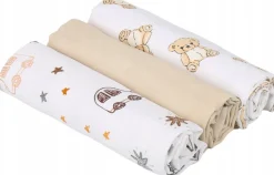 Pieluchy muślinowe pieluszki premium zestaw 3szt 60x75cm Babymam
