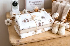 Pieluchy muślinowe pieluszki premium zestaw 3szt 60x75cm Babymam