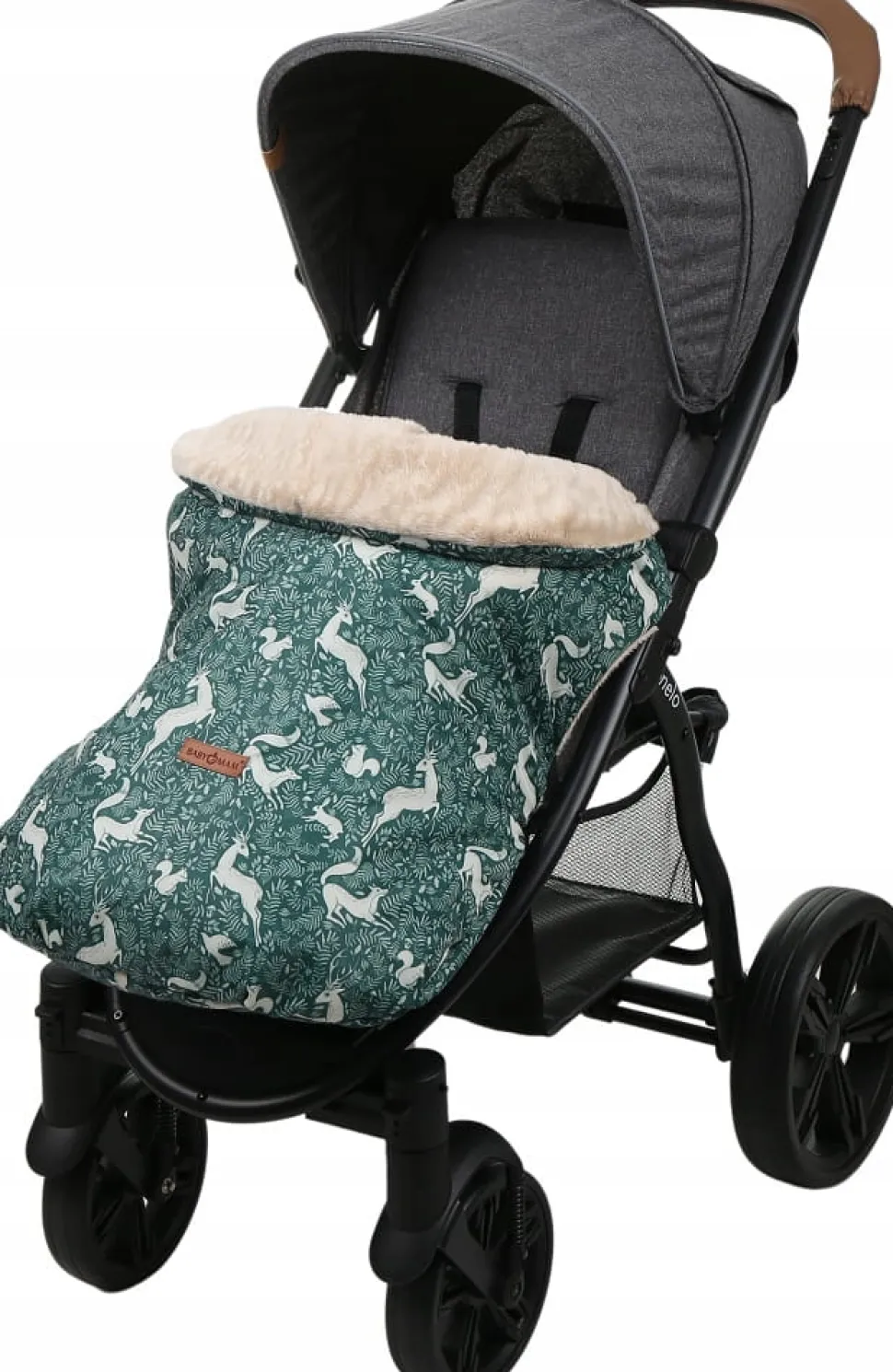 Śpiworek do wózka spacerowego spacerówki nieprzemakalny uniwersalny Babymam