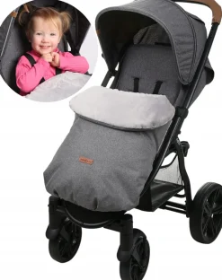Śpiworek do wózka spacerowego spacerówki nieprzemakalny uniwersalny Babymam