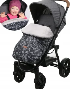 Śpiworek do wózka spacerowego spacerówki nieprzemakalny uniwersalny Babymam