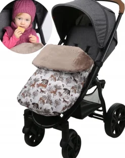 Śpiworek do wózka spacerowego spacerówki nieprzemakalny uniwersalny Babymam