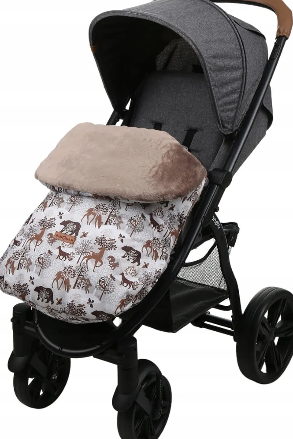 Śpiworek do wózka spacerowego spacerówki nieprzemakalny uniwersalny Babymam