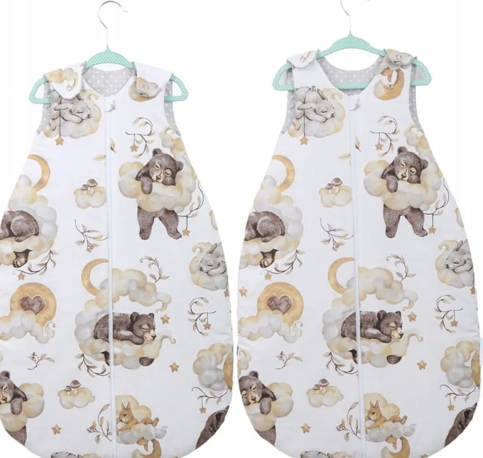 Śpiworek niemowlęcy do spania dream bawełna 100% regulowany Babymam