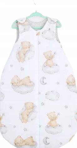 Śpiworek niemowlęcy do spania dream bawełna 100% regulowany Babymam