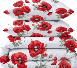 Pościel komplet 160x200cm + 2x poszewka 70x80cm bawełna 100% komplet pościeli