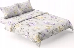 Pościel komplet 160x200cm + 2x poszewka 70x80cm bawełna 100% komplet pościeli