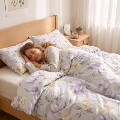 Pościel komplet 160x200cm + 2x poszewka 70x80cm bawełna 100% komplet pościeli