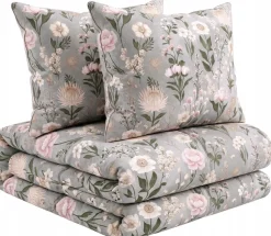 Pościel komplet 160x200cm + 2x poszewka 70x80cm bawełna 100% komplet pościeli