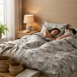 Pościel komplet 160x200cm + 2x poszewka 70x80cm bawełna 100% komplet pościeli
