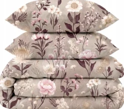 Pościel komplet 160x200cm + 2x poszewka 70x80cm bawełna 100% komplet pościeli