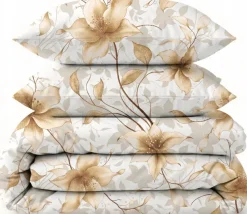 Pościel komplet 160x200cm + 2x poszewka 70x80cm bawełna 100% komplet pościeli