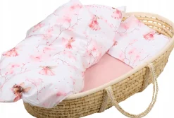 Pościel 80x70 do kołyski wózka 2 elementy Babymam