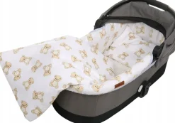 Pościel 80x70 do kołyski wózka 2 elementy Babymam