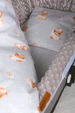 Pościel 80x70 do kołyski wózka 2 elementy Babymam