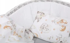 Pościel 80x70 do kołyski wózka 2 elementy Babymam