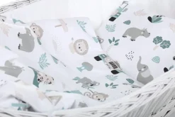 Pościel 80x70 do kołyski wózka 2 elementy Babymam