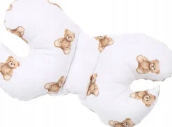 Poduszka motylek do wózka podróżna antywstrząsowa minky Babymam
