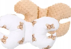 Poduszka motylek do wózka podróżna antywstrząsowa minky Babymam