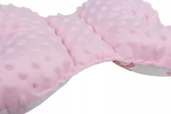 Poduszka motylek do wózka podróżna antywstrząsowa minky Babymam