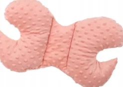 Poduszka motylek do wózka podróżna antywstrząsowa minky Babymam