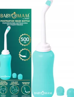 Poporodowa buteleczka do podmywania okolic intymnych 500ml butelka Babymam
