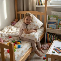 Poszewka na poduszkę 40x60 cm bawełna 100% jasiek zamek Babymam