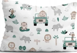 Poszewka na poduszkę 40x60 cm bawełna 100% jasiek zamek Babymam