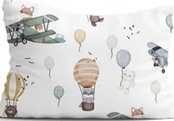 Poszewka na poduszkę 40x60 cm bawełna 100% jasiek zamek Babymam